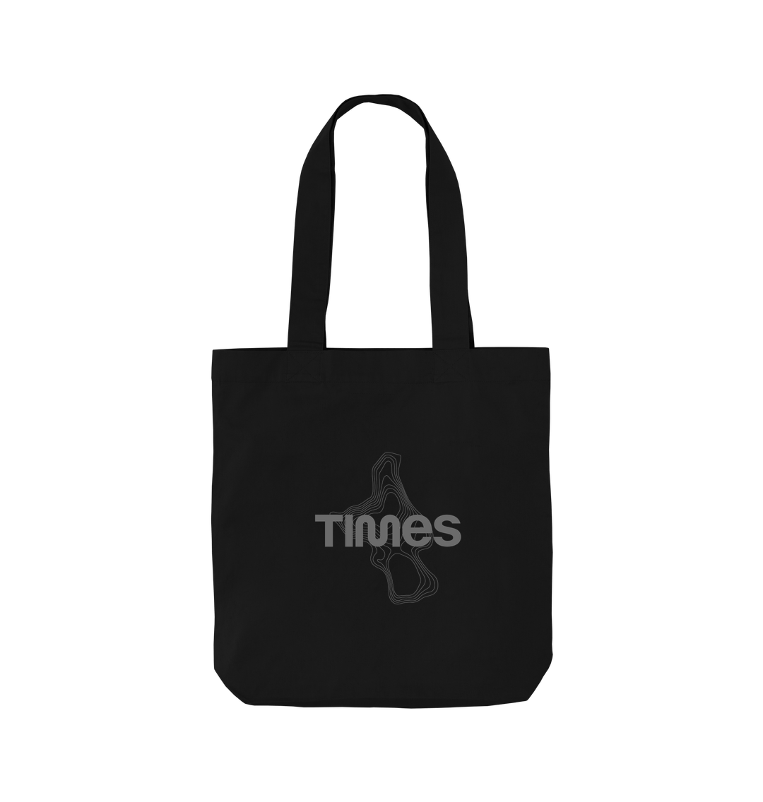 Black Printed Bag