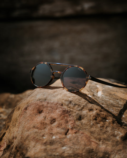 Polarised Adventure Sunglasses - HAVANA -